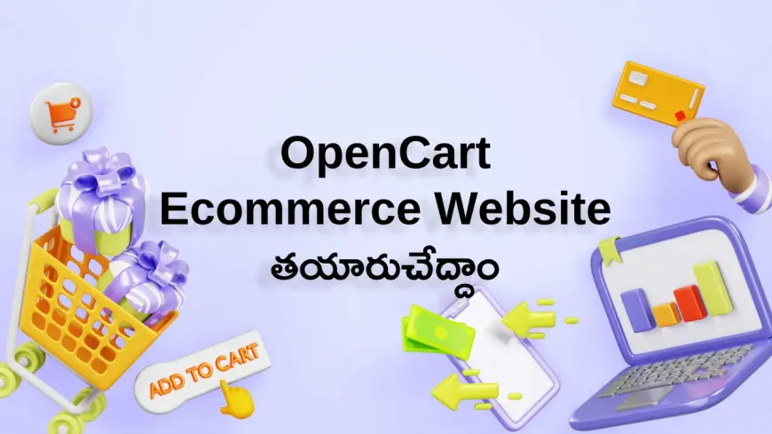 how to create ecommerce website telugu