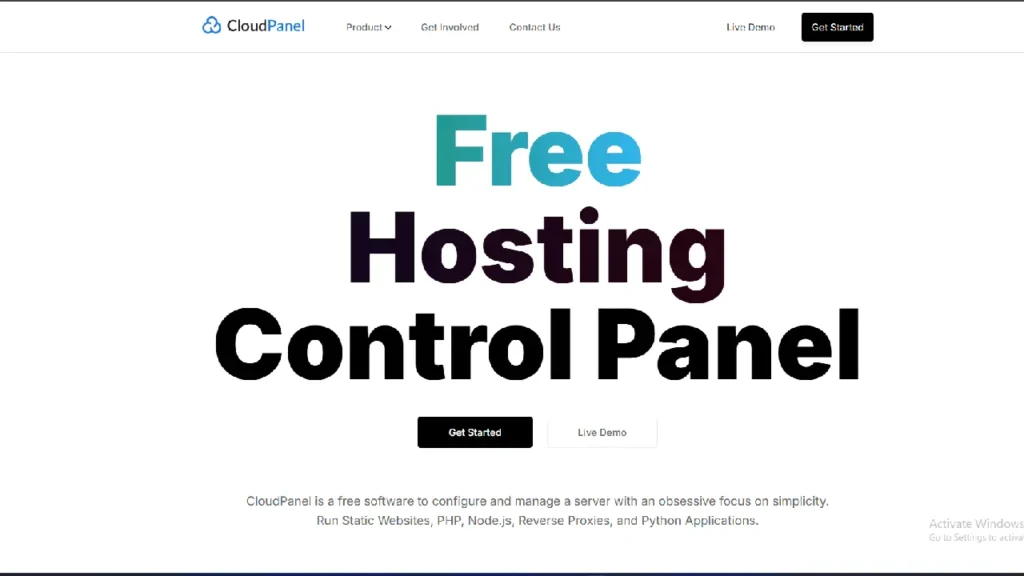 Cloud Panel for Free Telugu